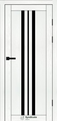 SD-PVC-107 Біла структура скло BLK